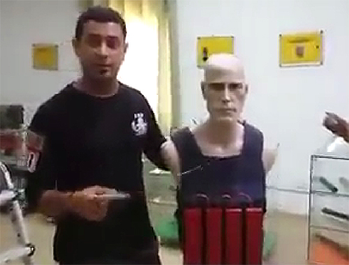 عسكري عراقي يشرح كيفية استعمال الإرهابيين لوسائل مختلفة لتفجيراتهم