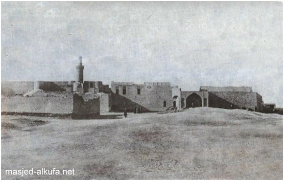 مسجد کوفه در سال 1915 میلادی