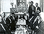 تصویری کمیاب از مرحوم حاج سلطان الواعظین شیرازی در کنار علمای تهران