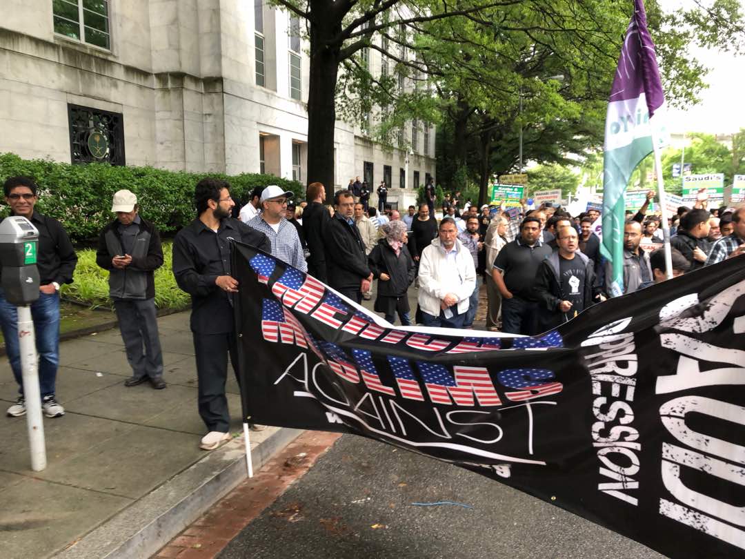 تظاهرات سالروز تخریب بقیع در واشنگتن ، از مقابل سفارت عربستان تا کاخ سفید - 2