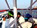 عزاداری شیعیان هند روی کشتی در آب های آزاد به علت محدودیت برپایی مراسم عزای امام حسین(ع) در بعضی شهرها