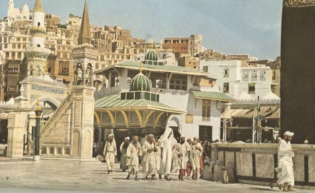 تصویر قدیمی زیبا از مسجد الحرام