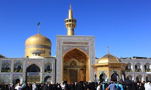 The pious visit of Imam Ali ibn Musa al-Reza (AS)