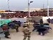 تجمع زائران اربعین در مرز مهران